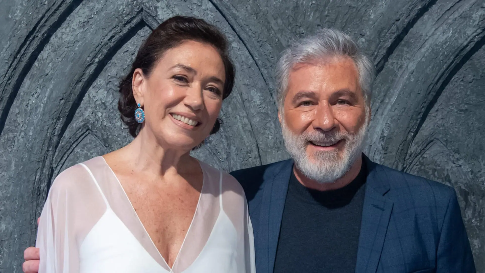 César (Leopoldo Pacheco) e Bebel (Lilia Cabral) em Fuzuê