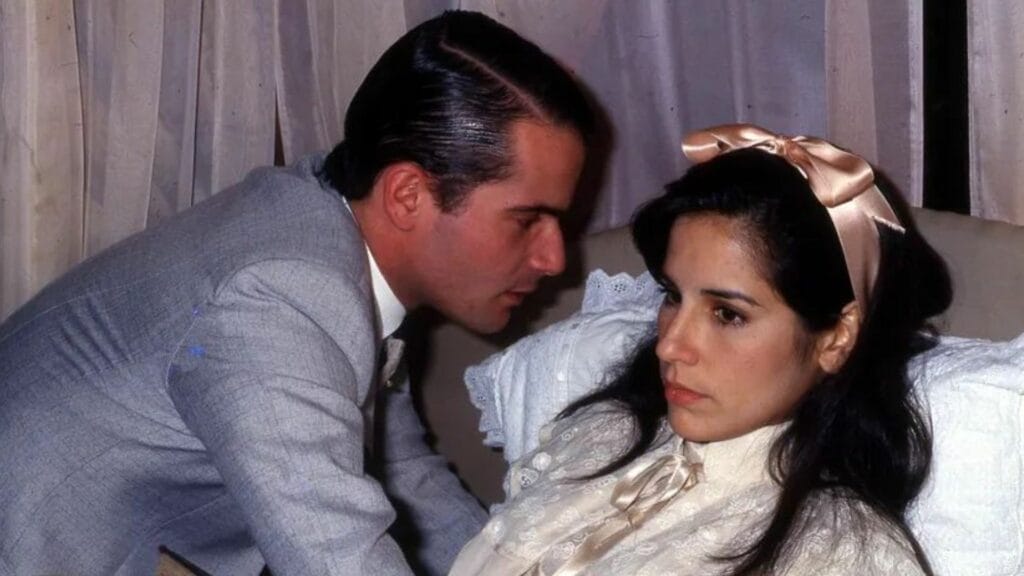 Lauro Corona e Gloria Pires em Direito de Amar