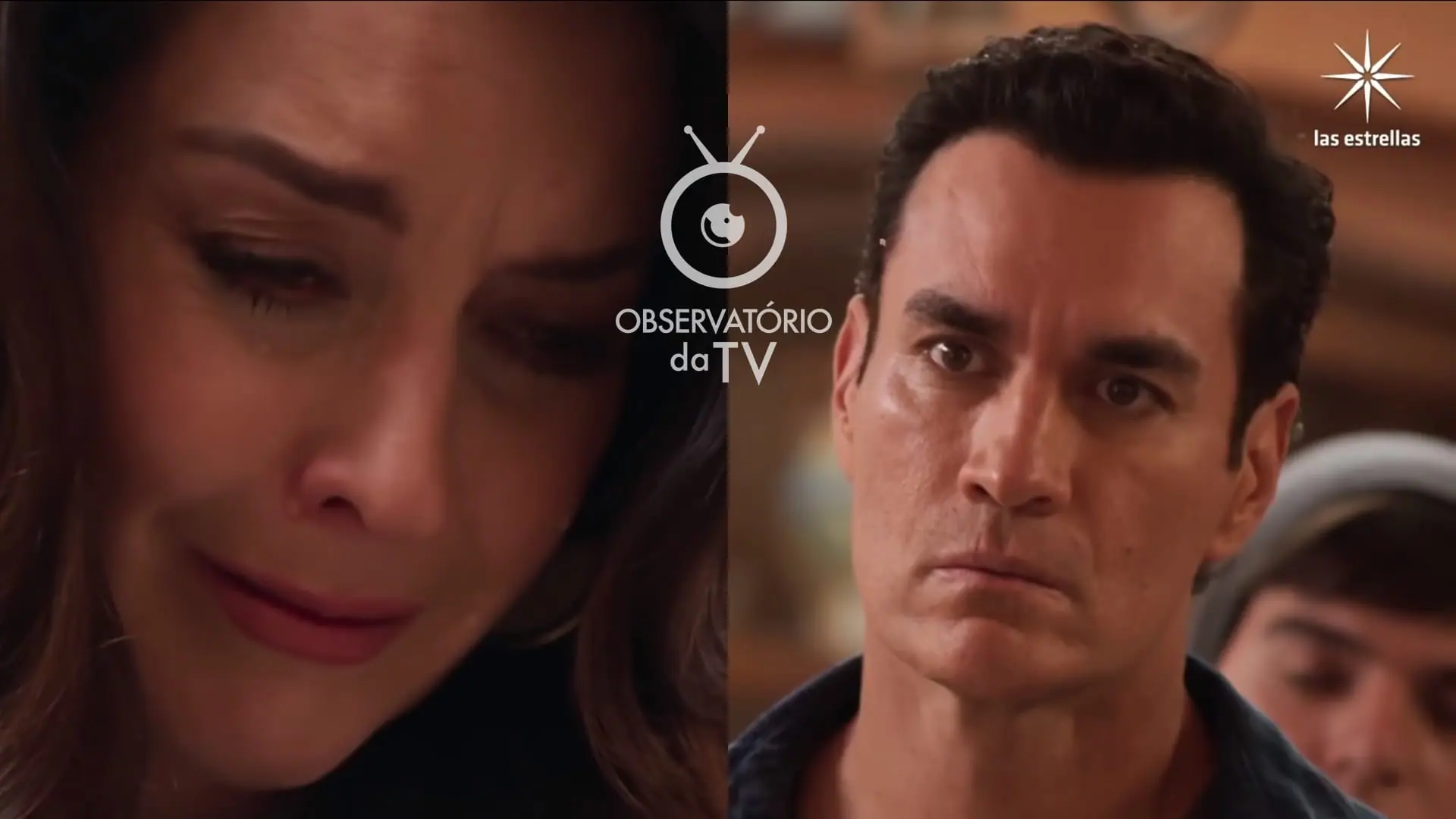 Natalia (Susana González) e Vicente (David Zepeda) de Minha Fortuna é Te Amar