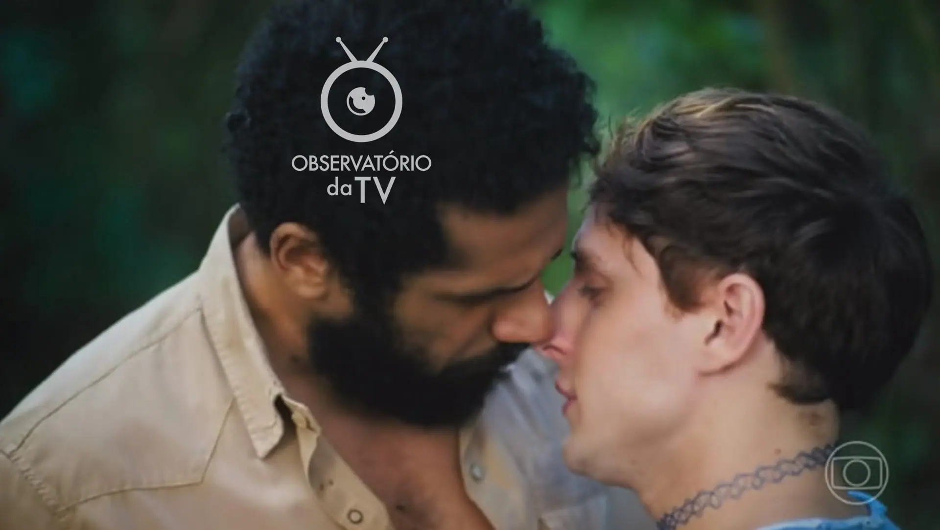 Ramiro (Amaury Lorenzo) e Kelvin (Diego Martins) de Terra e Paixão