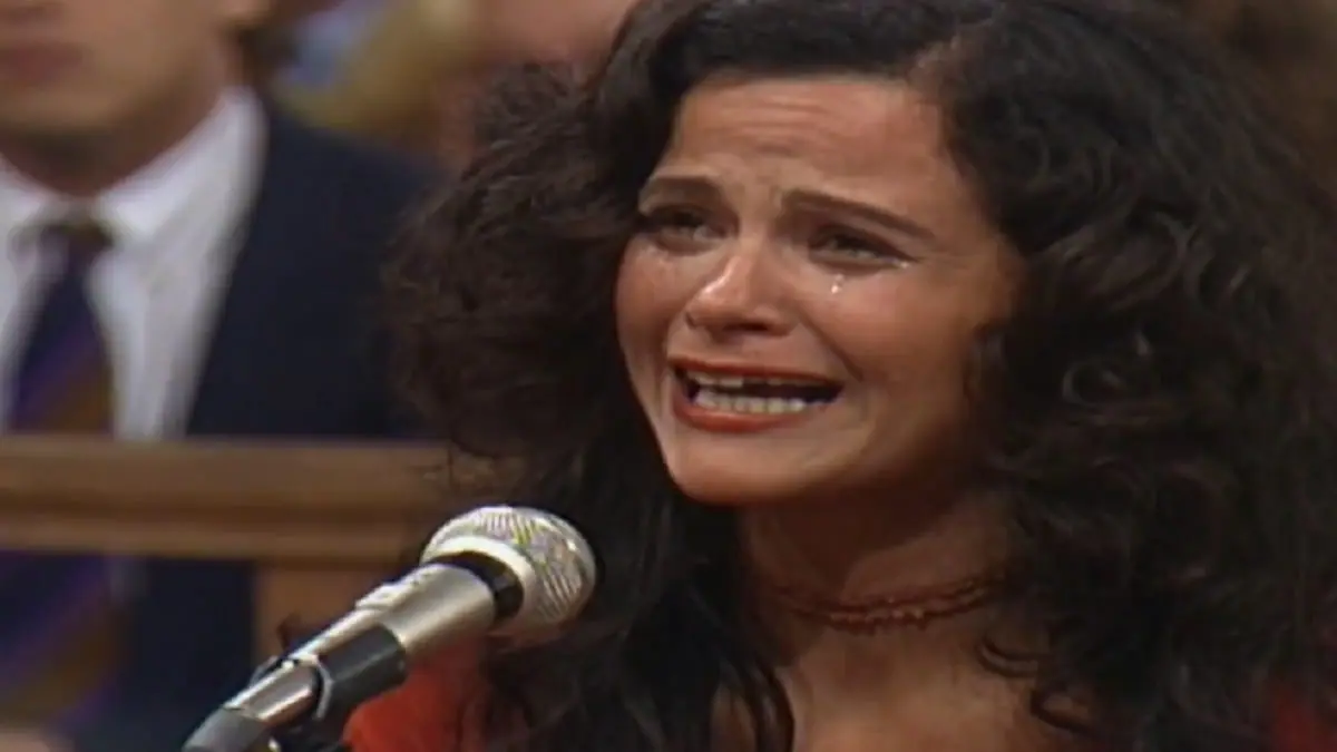 Wilma (Denise Milfont) em Mulheres de Areia