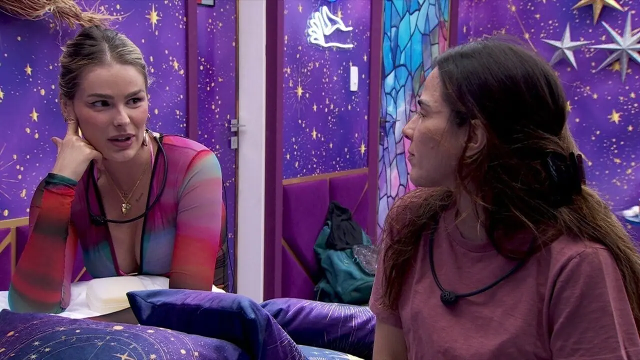 Wanessa Camargo e Yasmin Brunet no BBB 24