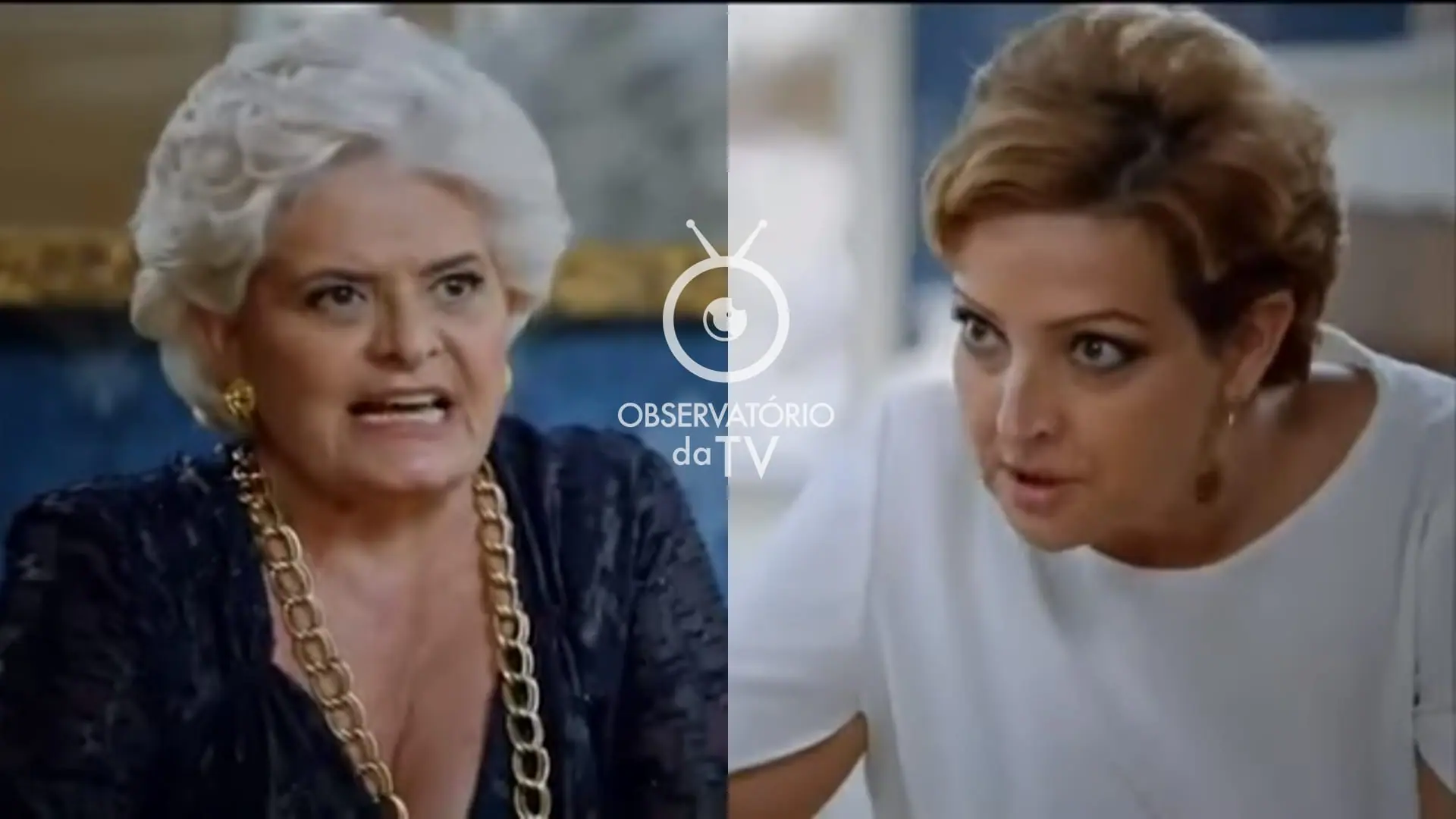 Donana (Jussara Freire) e Stella (Betty Lago) de Pecado Mortal