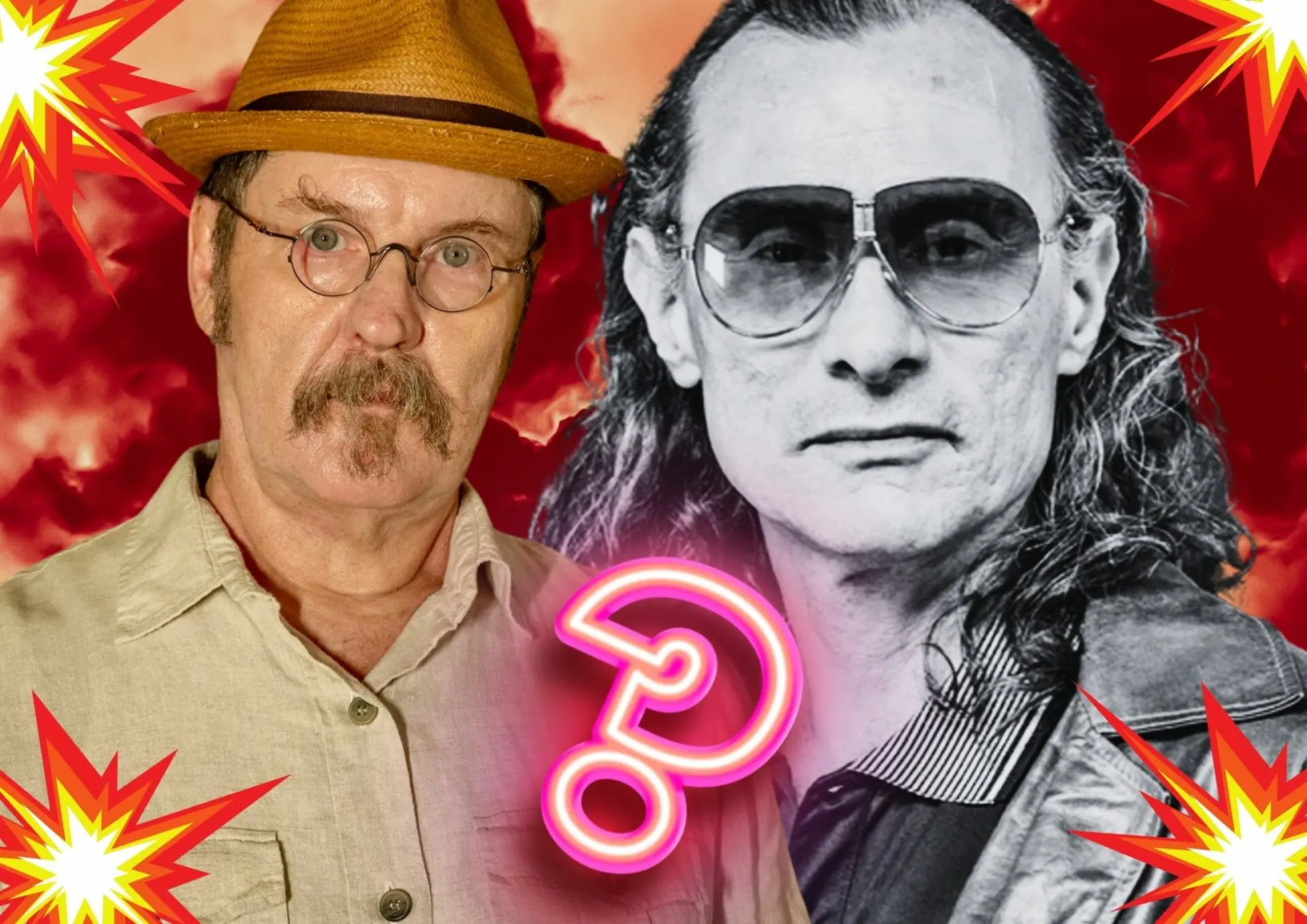 Belarmino (Antonio Calloni) e Firmino (Enrique Diaz) na primeira fase de Renascer
