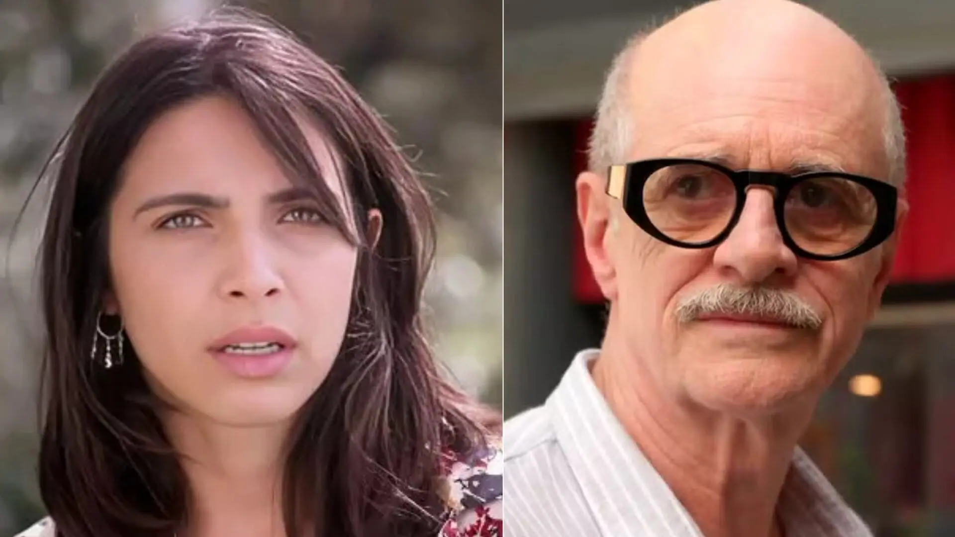 Ísis (Rayssa Bratillieri) e Sérgio (Marcos Caruso) em Elas por Elas