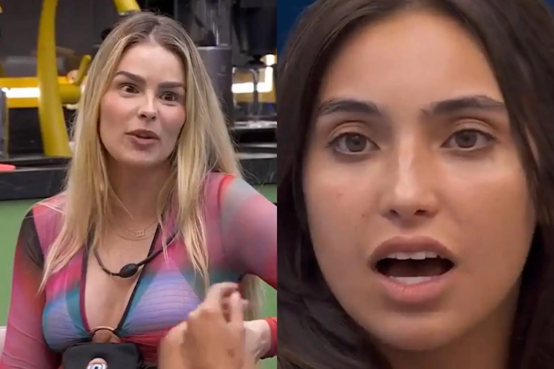 Yasmin Brunet e Vanessa Lopes no BBB 24