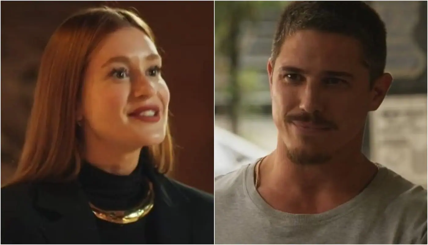 Preciosa (Marina Ruy Barbosa) e Julião (Rômulo Arantes Neto) em Fuzuê