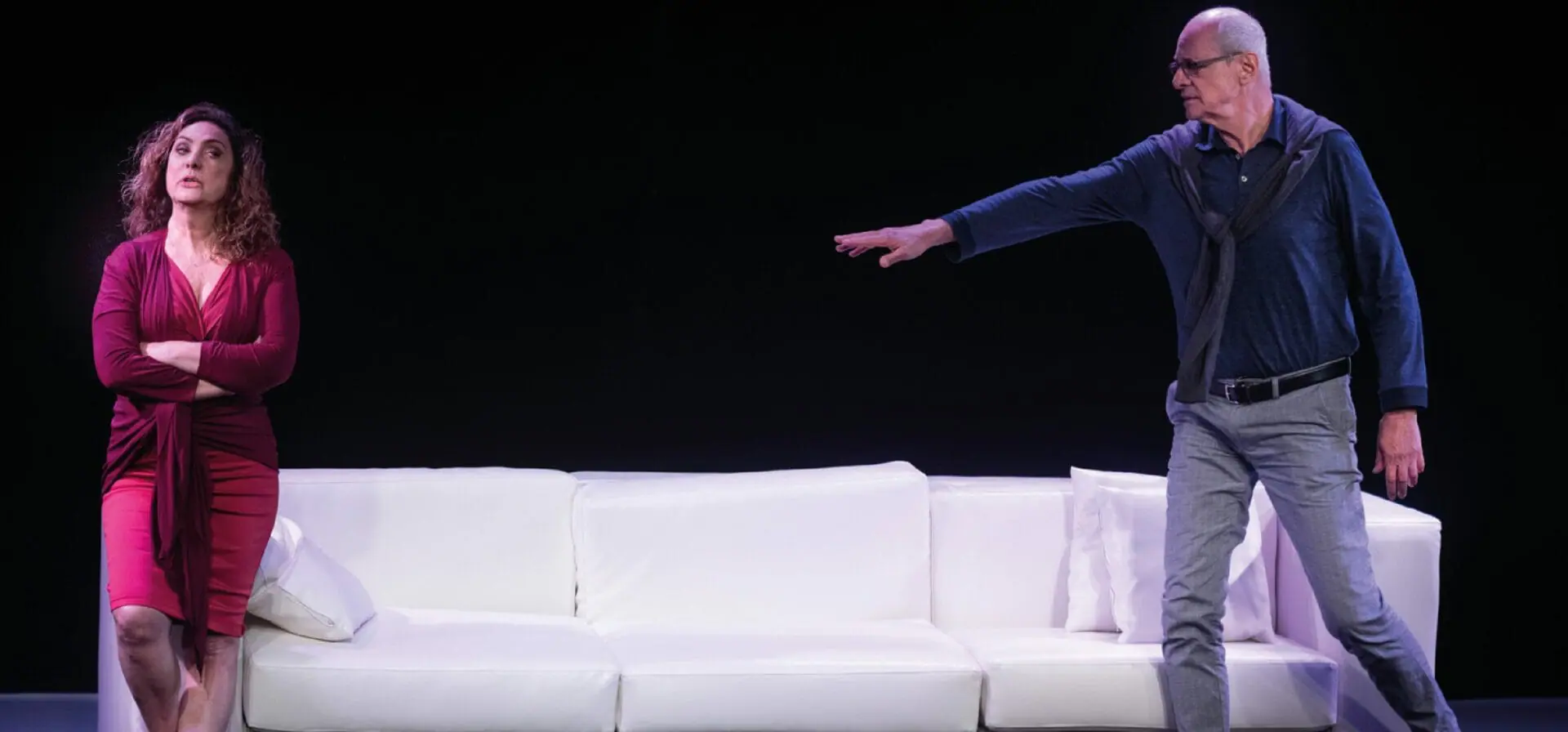 Eliane Giardini e Marcos Caruso em Intimidade Indecente