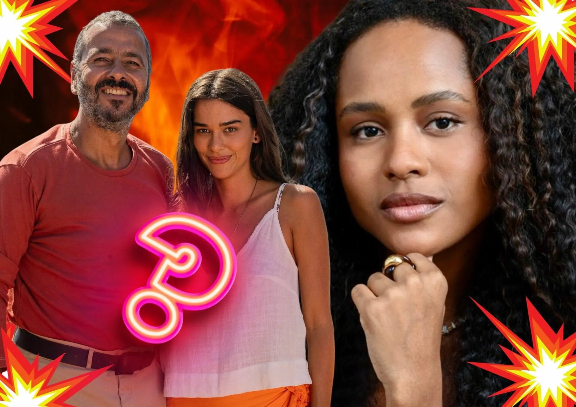 Maria Santa, José Inocêncio e Mariana em Renascer