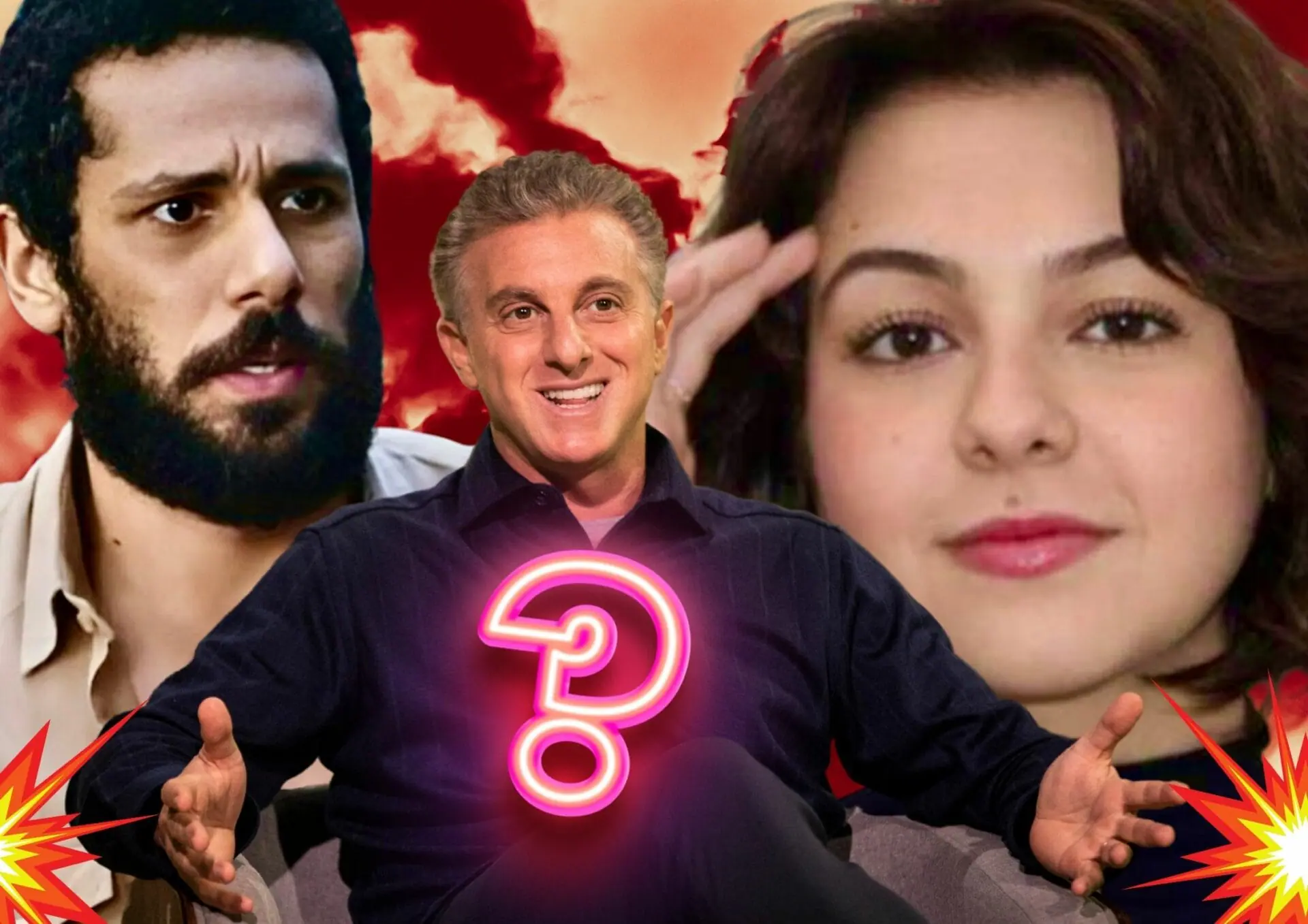 Clara Castanho, Amaury Lorenzo e Luciano Huck