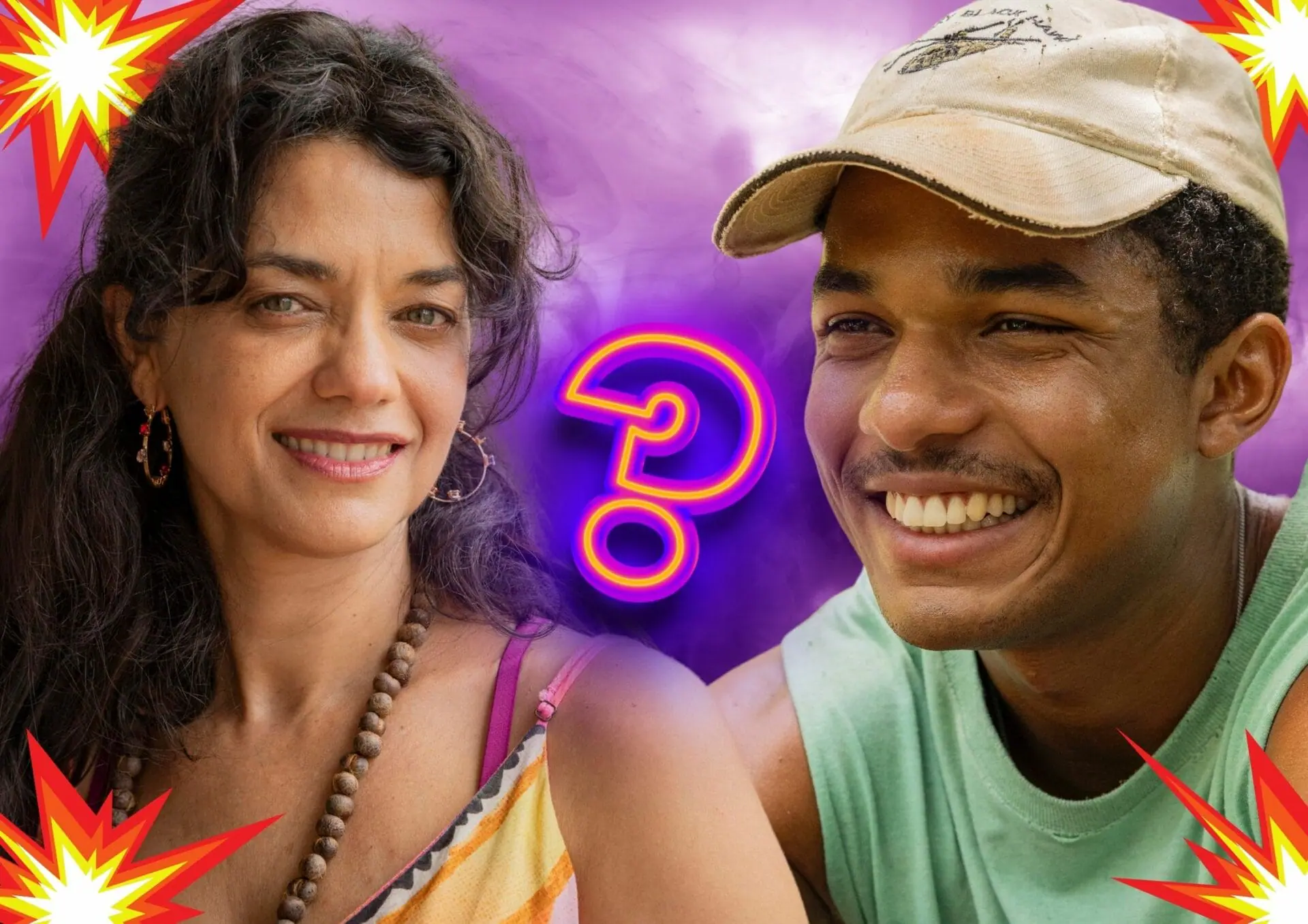 Morena (Ana Cecilia Costa) e João Pedro (Juan Paiva) em Renascer