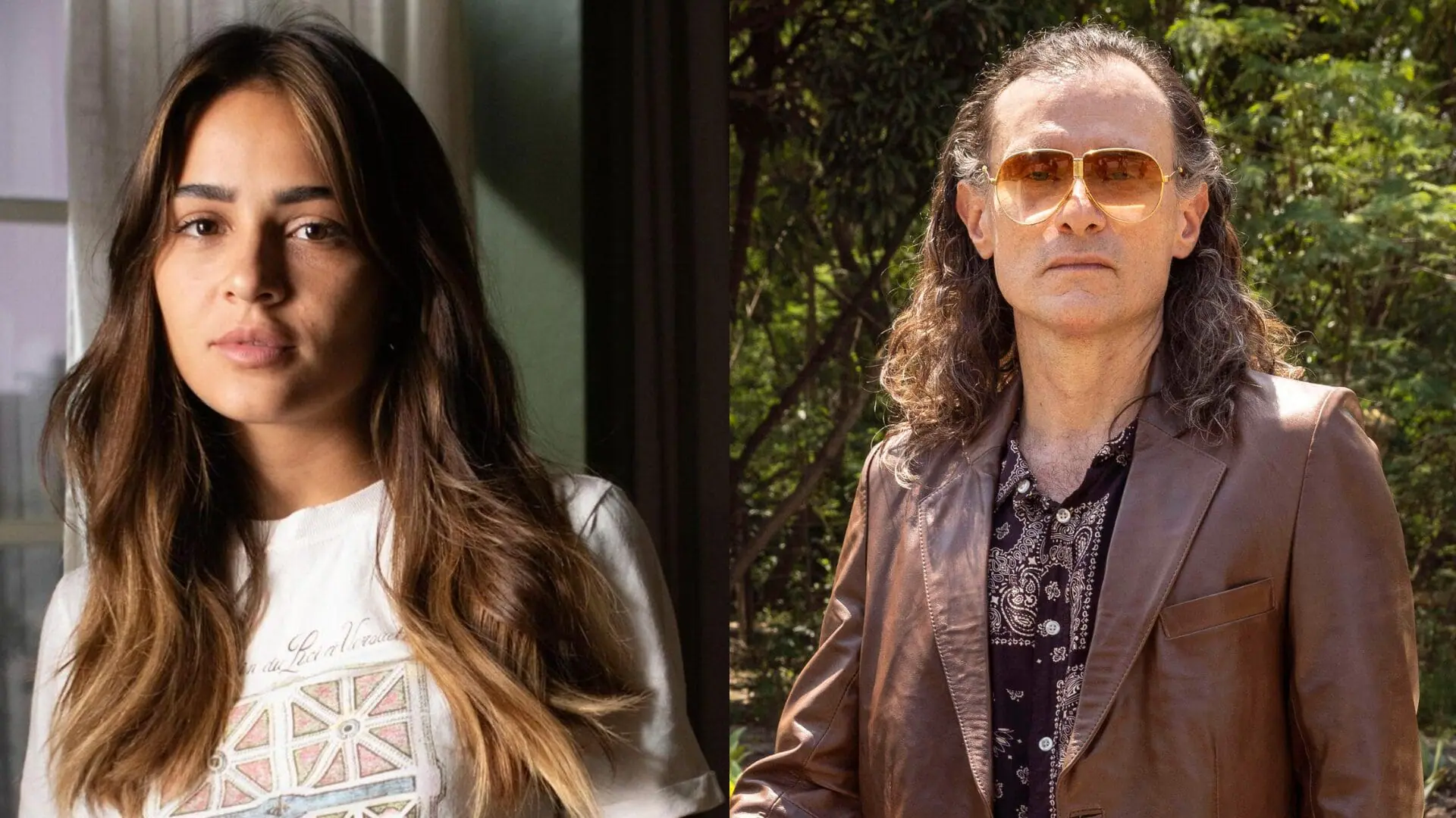 Giullia Buscacio e Enrique Diaz em Renascer