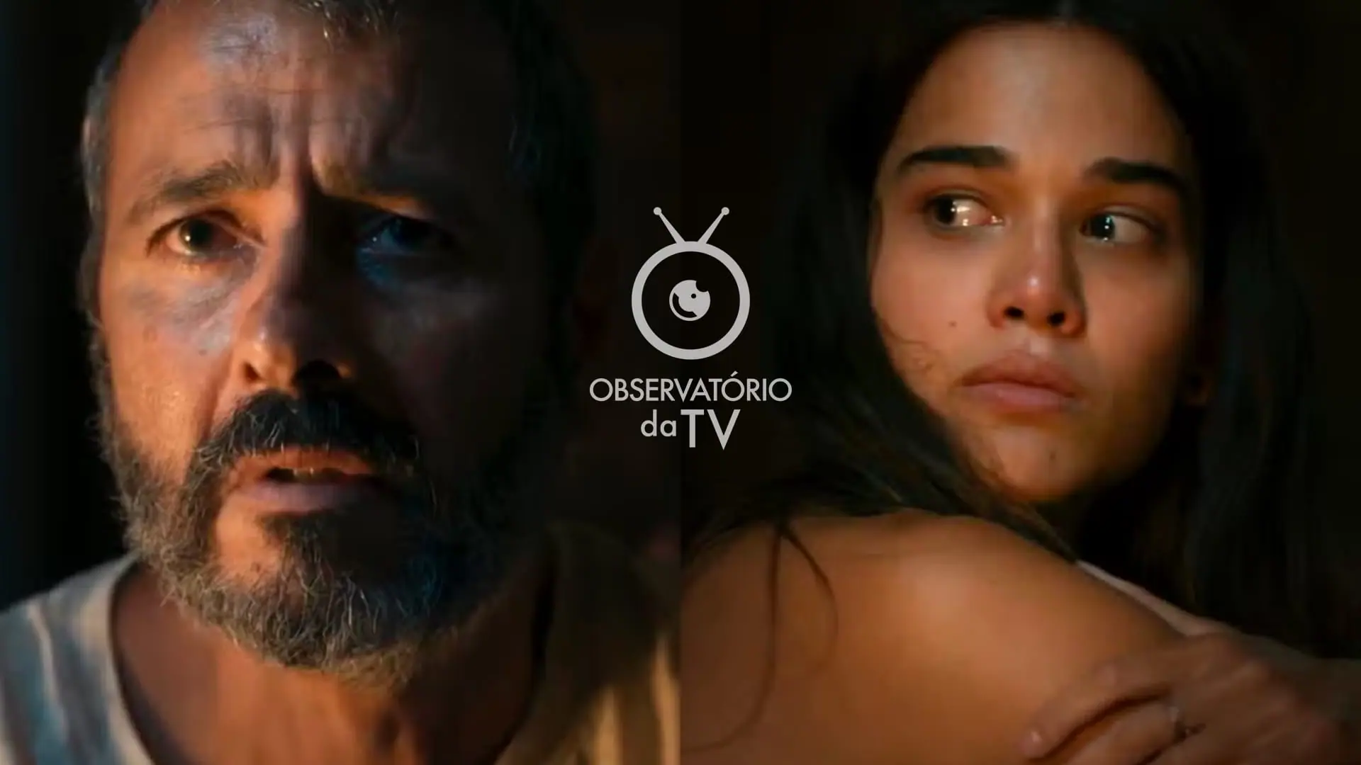 José Inocêncio (Marcos Palmeira) e Mariana (Theresa Fonseca) de Renascer