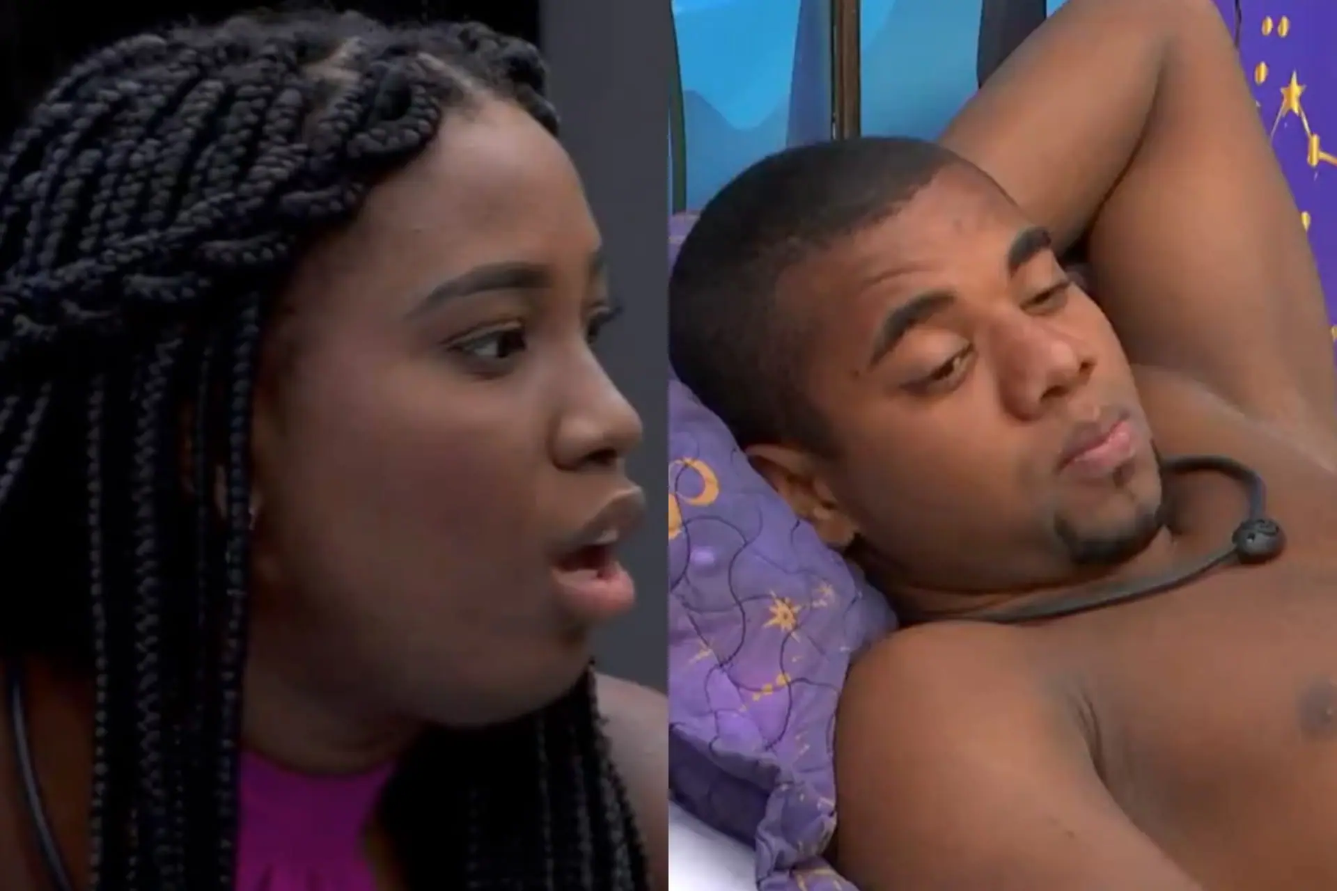 Leidy e Davi no BBB 24