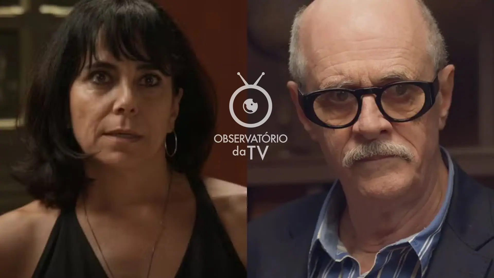 Miriam (Paula Cohen) e Sérgio (Marcos Caruso) de Elas por Elas