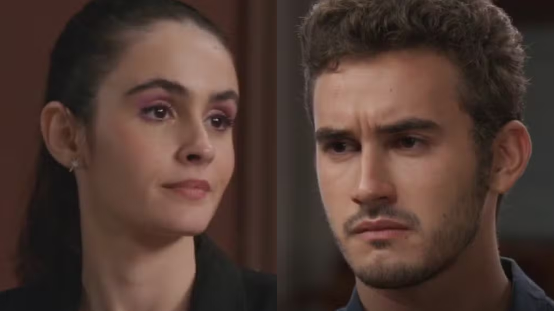 Cris (Valentina Herzsage) e Giovanni (Filipe Bragança) de Elas por Elas