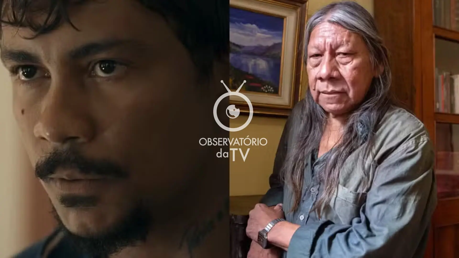 Damião (Xamã) e Chico (Mac Suara) de Renascer