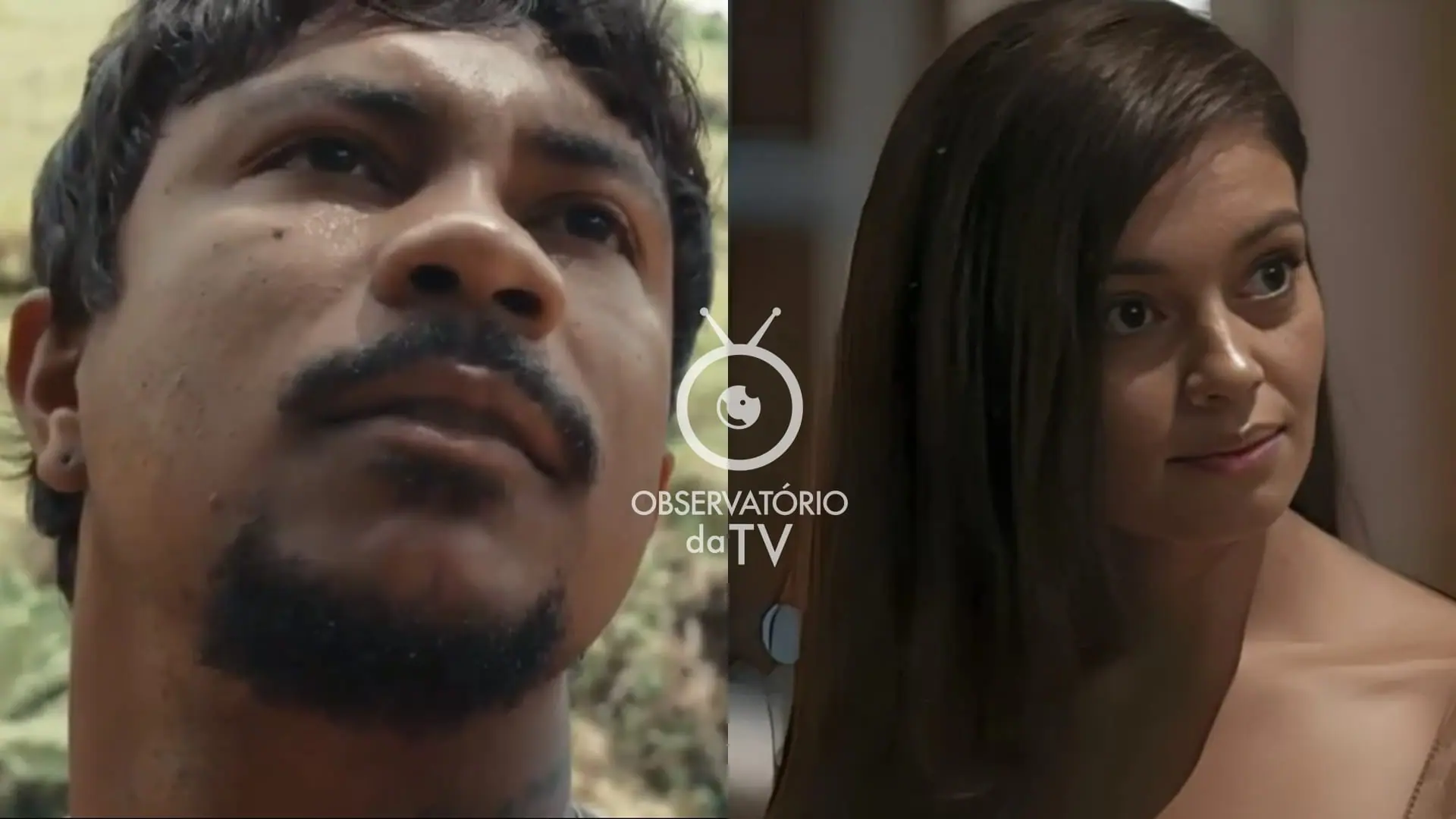 Damião (Xamã) e Eliana (Sophie Charlotte) de Renascer