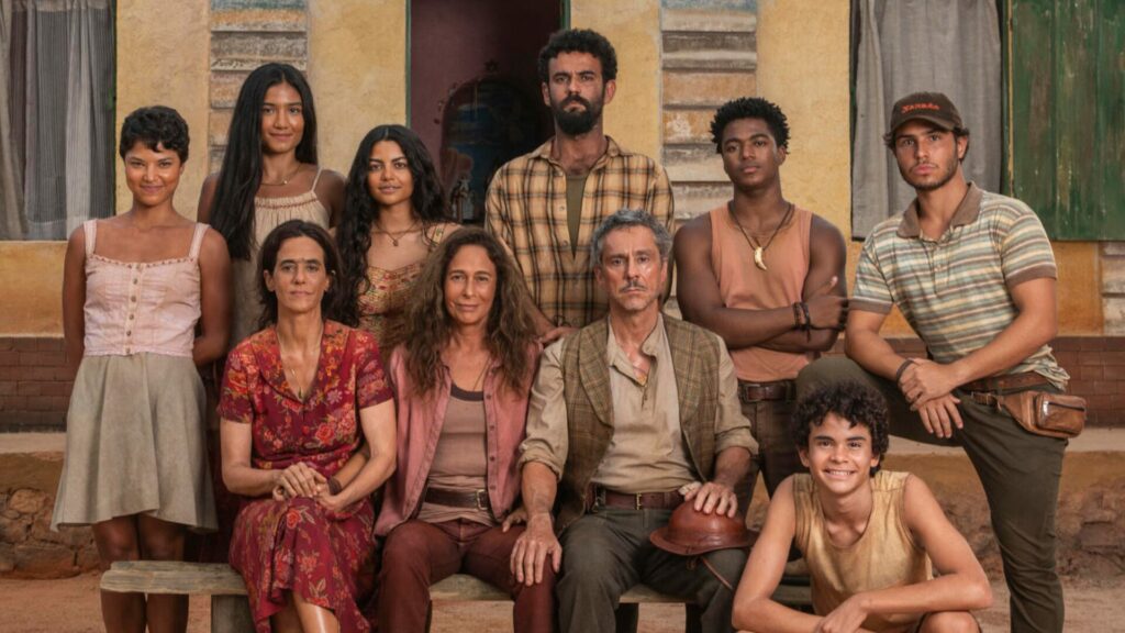 Elenco da novela No Rancho Fundo