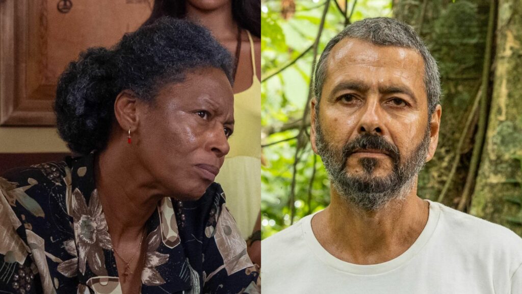Inácia (Edvana Carvalho) e José Inocêncio (Marcos Palmeira) em Renascer