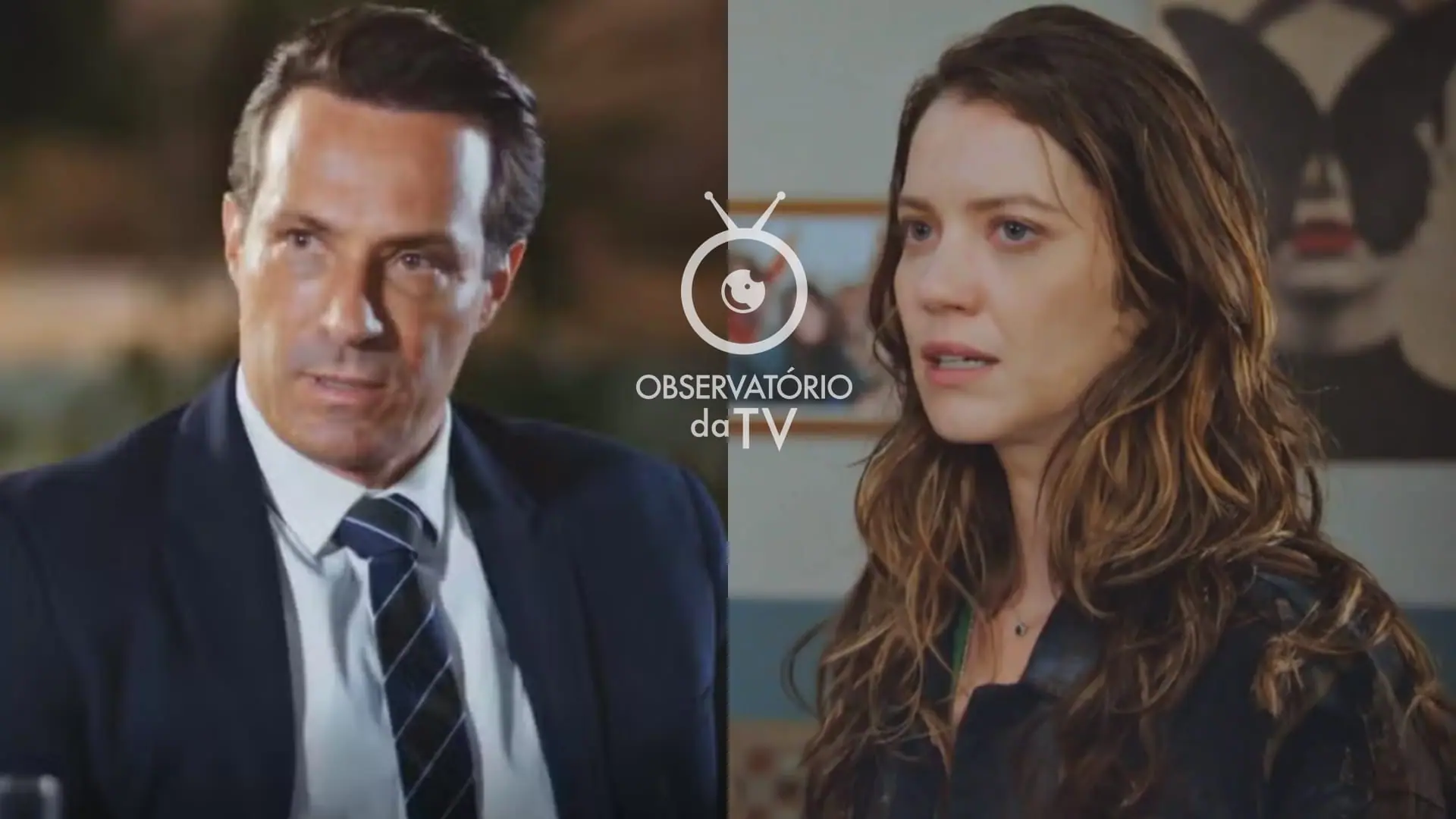 Mathias (Fernando Pavão) e Vênus (Nathalia Dill) de Família é Tudo