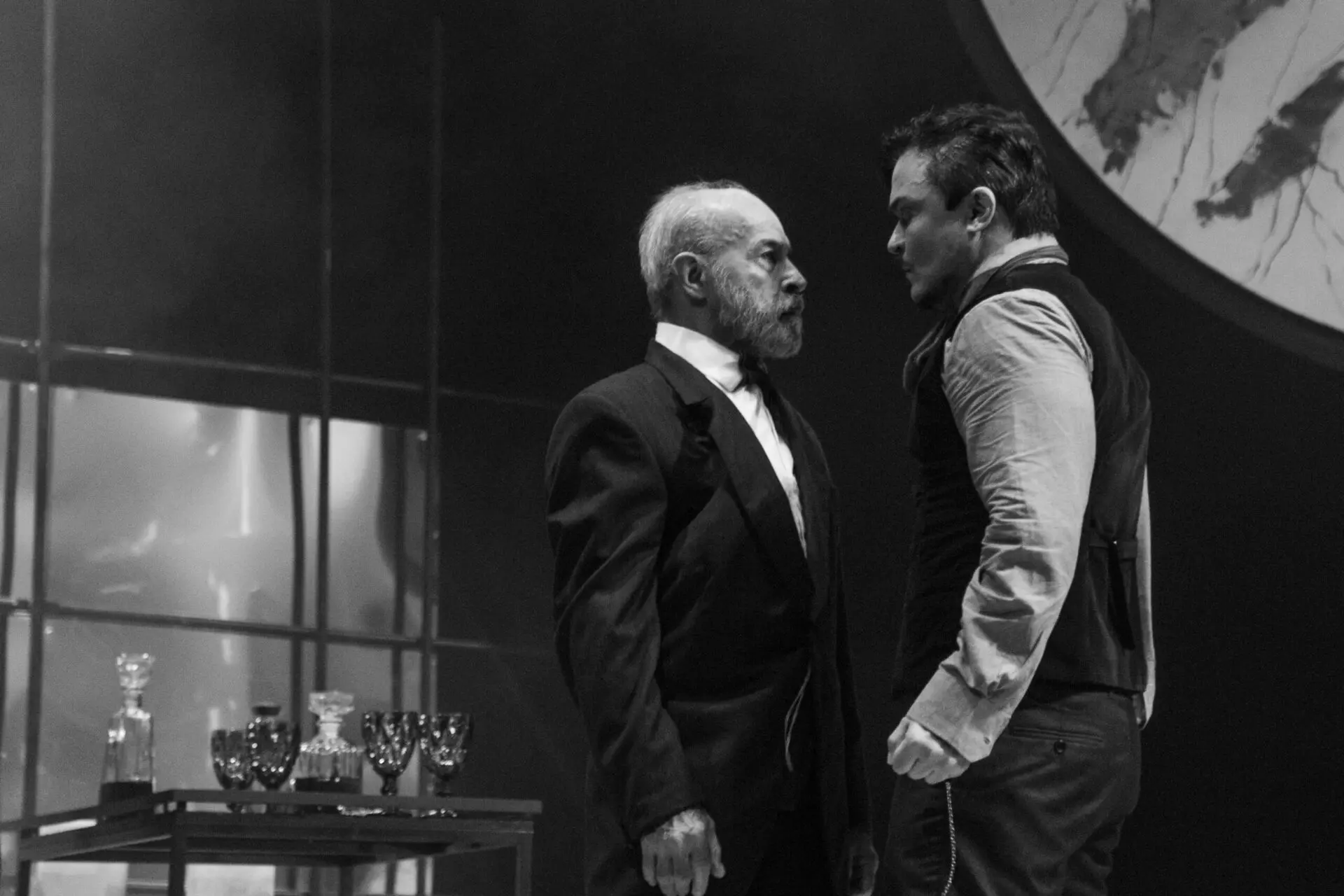 Osmar Prado e Maurício Machado em O Veneno do Teatro