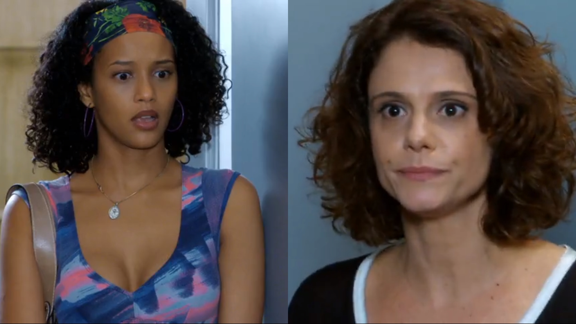 Penha (Taís Araujo) e Lygia (Malu Galli) de Cheias de Charme