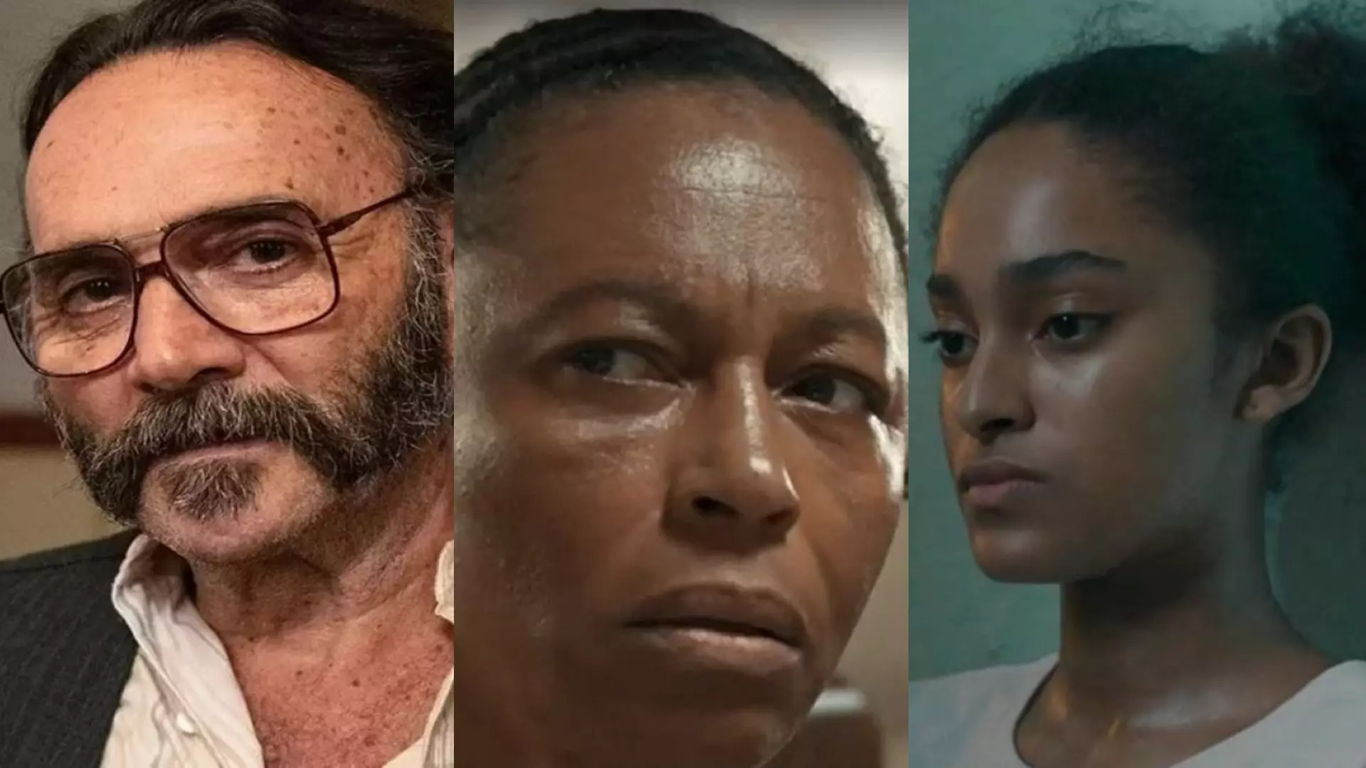 Rachid (Almir Sater), Inácia (Edvana Carvalho) e Teca (Livia Silva) de Renascer