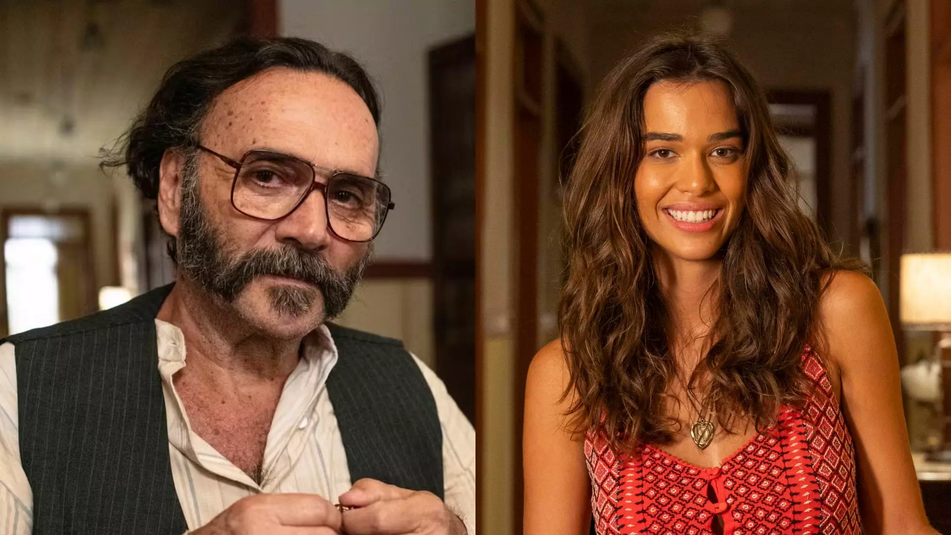 Rachid e Mariana em Renascer