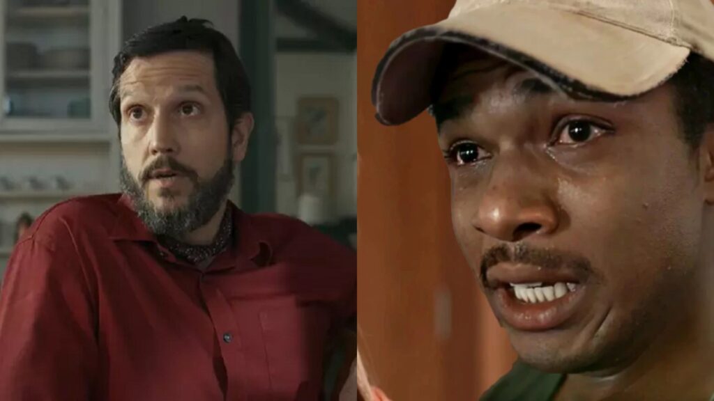 Egídio (Vladimir Brichta) e João Pedro (Juan Paiva) de Renascer