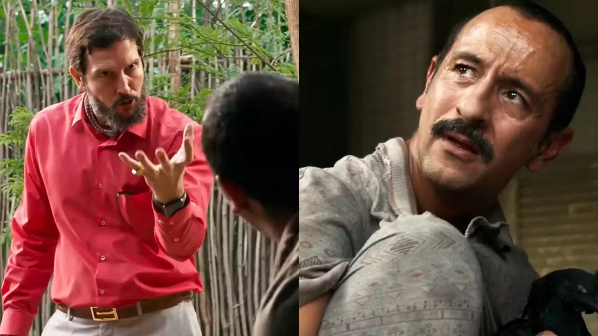 Egídio (Vladimir Brichta) e Tião (Irandhir Santos) de Renascer