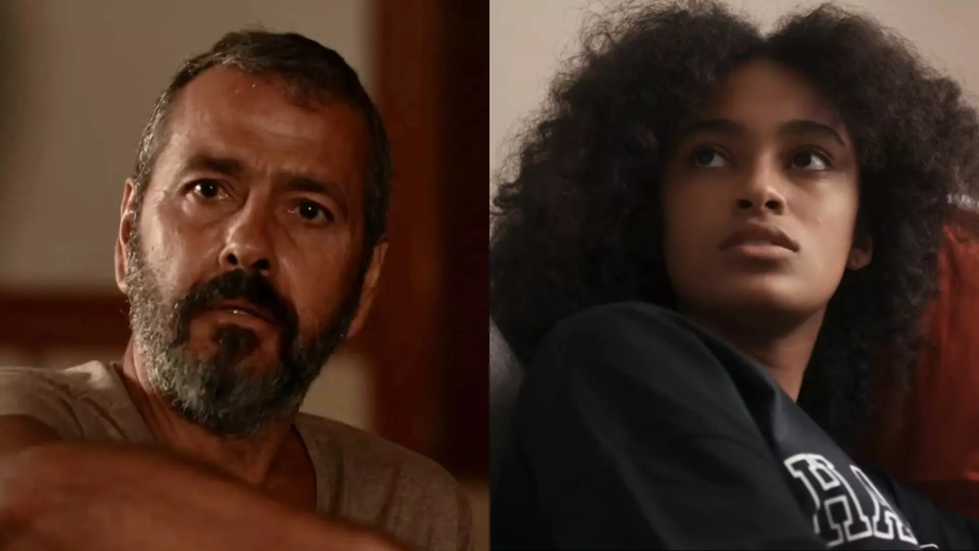 José Inocêncio (Marcos Palmeira) e Teca (Lívia Silva) de Renascer