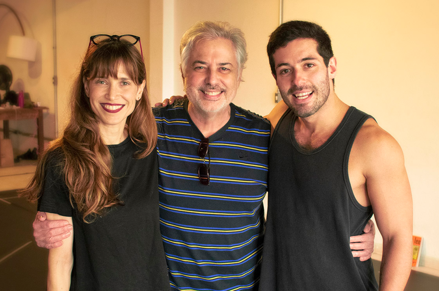 Mel Lisboa, Roberto de Carvalho e Bruno Fraga
