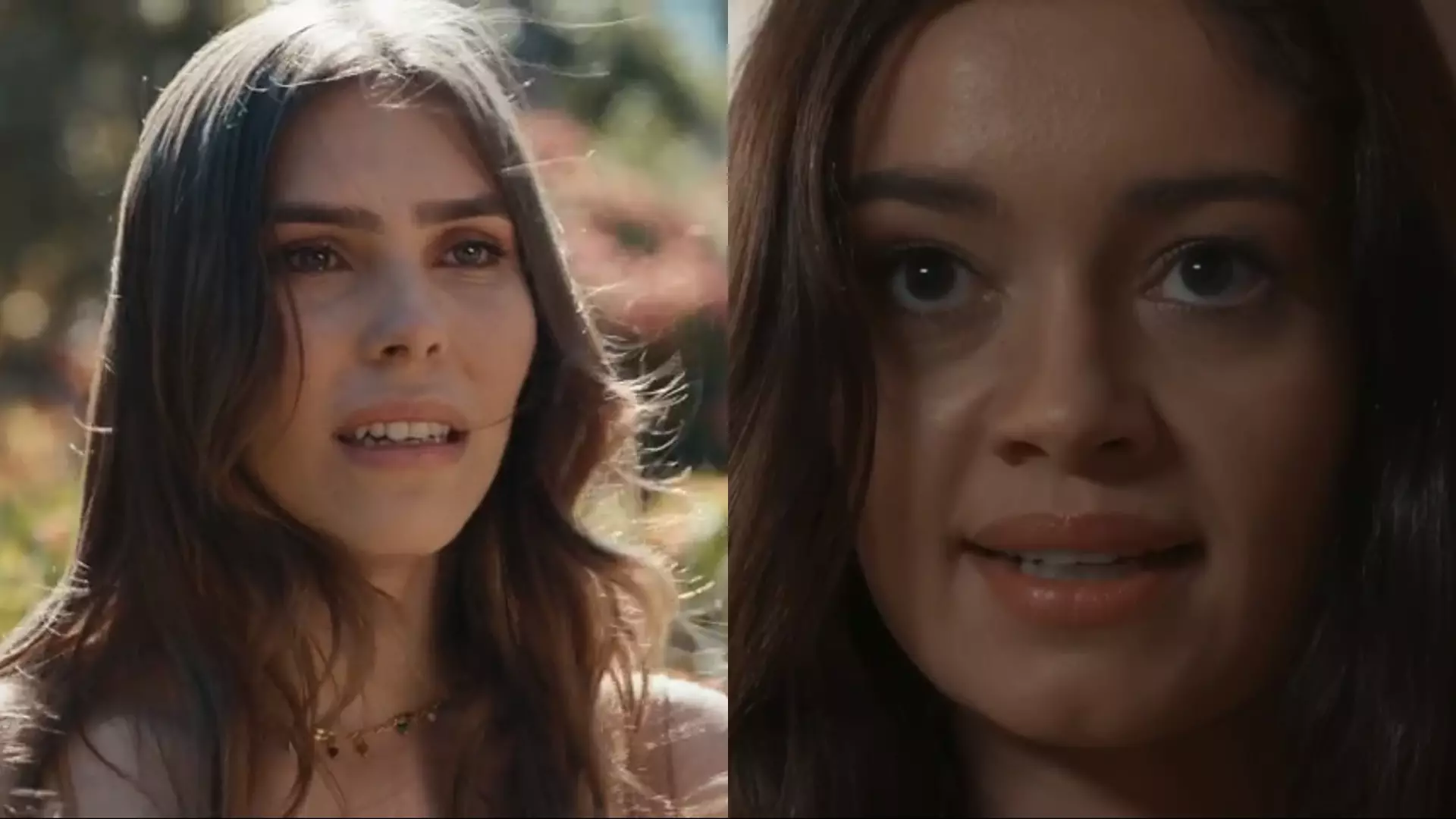 Buba (Gabriela Medeiros) e Eliana (Sophie Charlotte) de Renascer