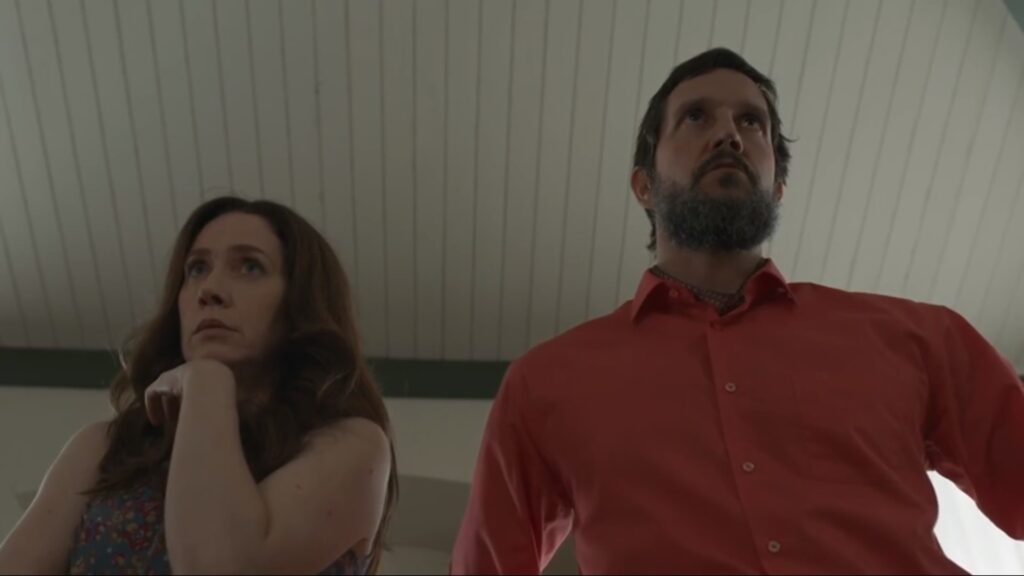 Dona Patroa (Camila Morgado) e Egídio (Vladimir Brichta) de Renascer