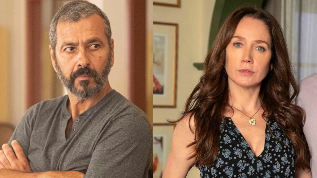 José Inocêncio (Marcos Palmeira) e Dona Patroa (Camila Morgado) em Renascer