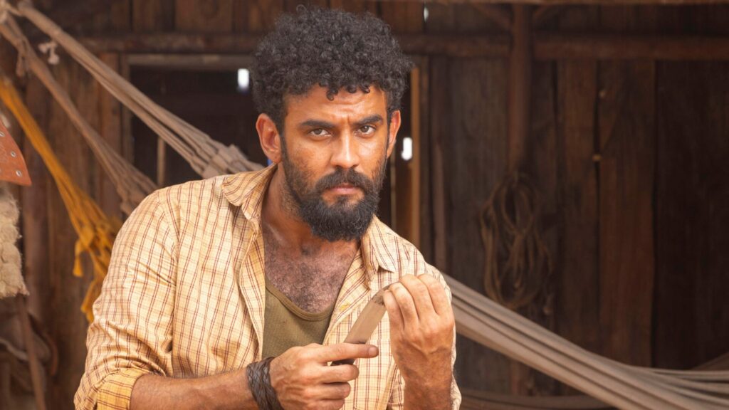 Zé Beltino (Igor Fortunato) em No Rancho Fundo