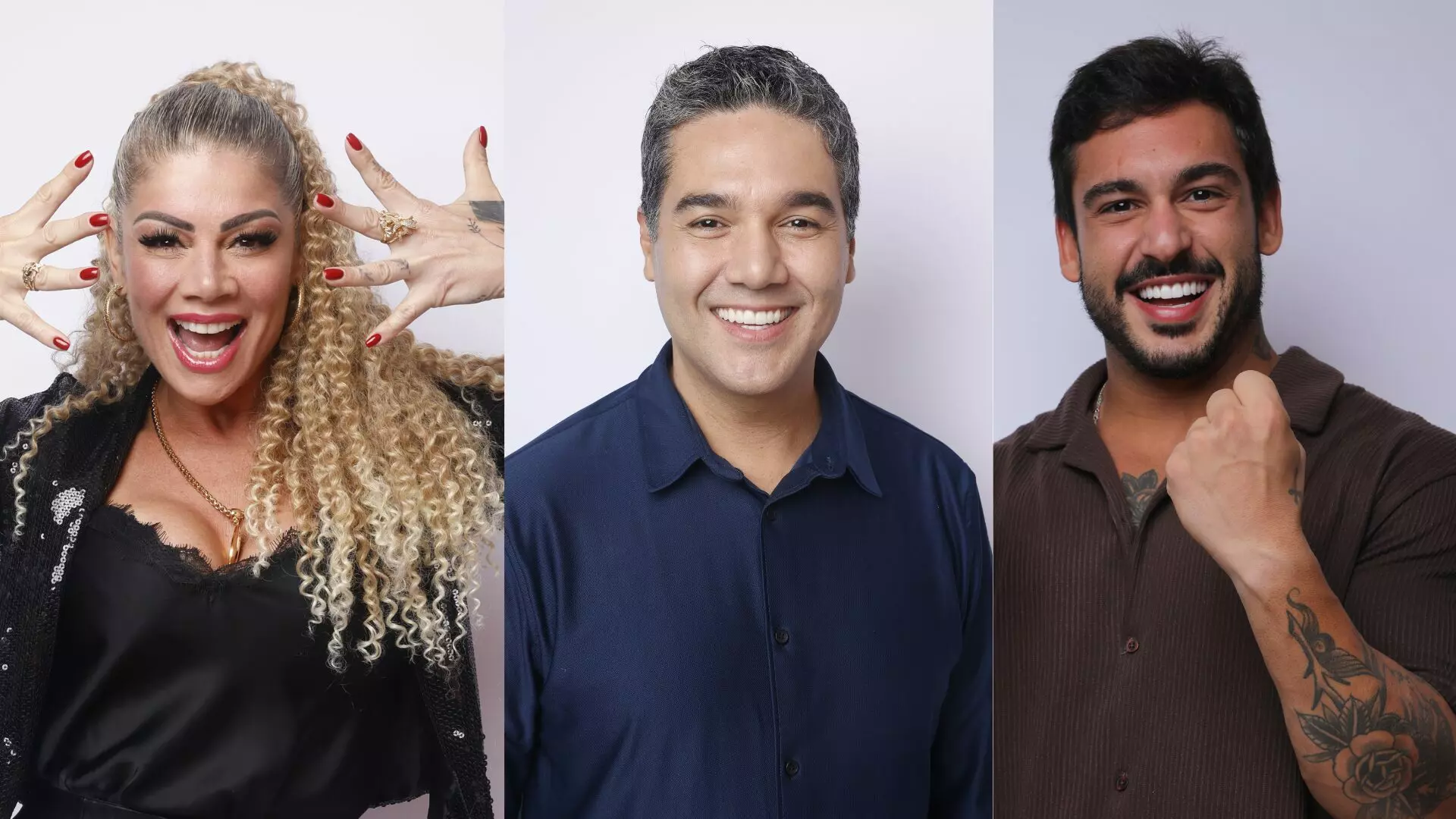 Cátia, Fernando e Hadad em A Grande Conquista 2