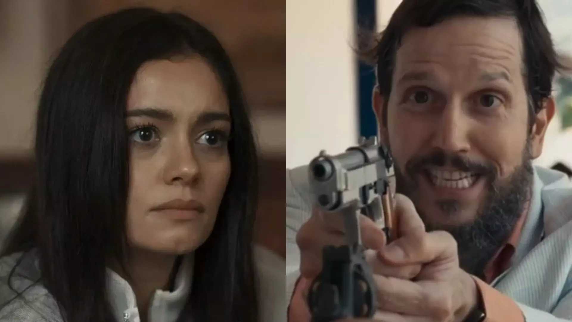 Eliana (Sophie Charlotte) e Egídio (Vladimir Brichta) de Renascer