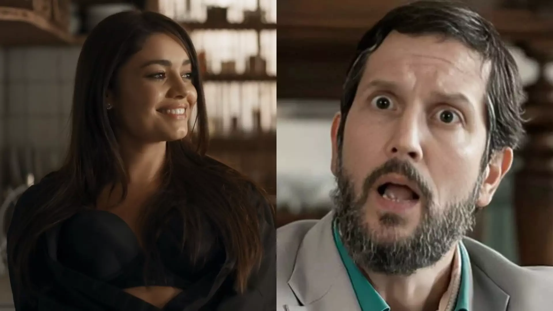 Eliana (Sophie Charlotte) e Egídio (Vladimir Brichta) de Renascer