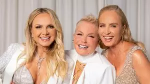 Eliana ao lado de Xuxa e Angélica