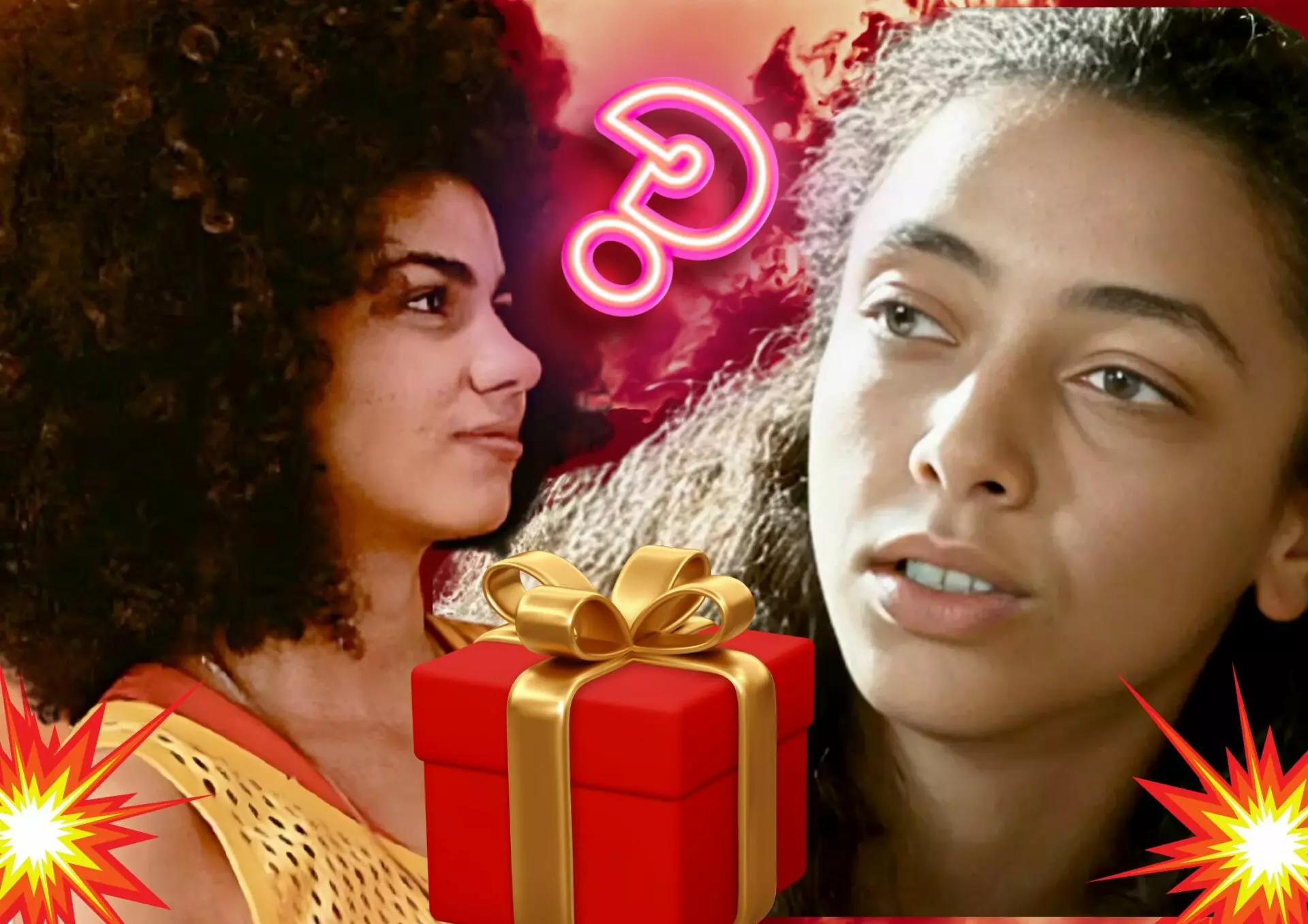 Zinha e Joana em Renascer