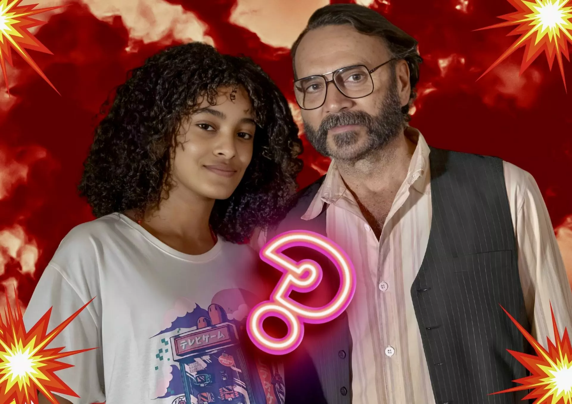 Teca e Rachid em Renascer