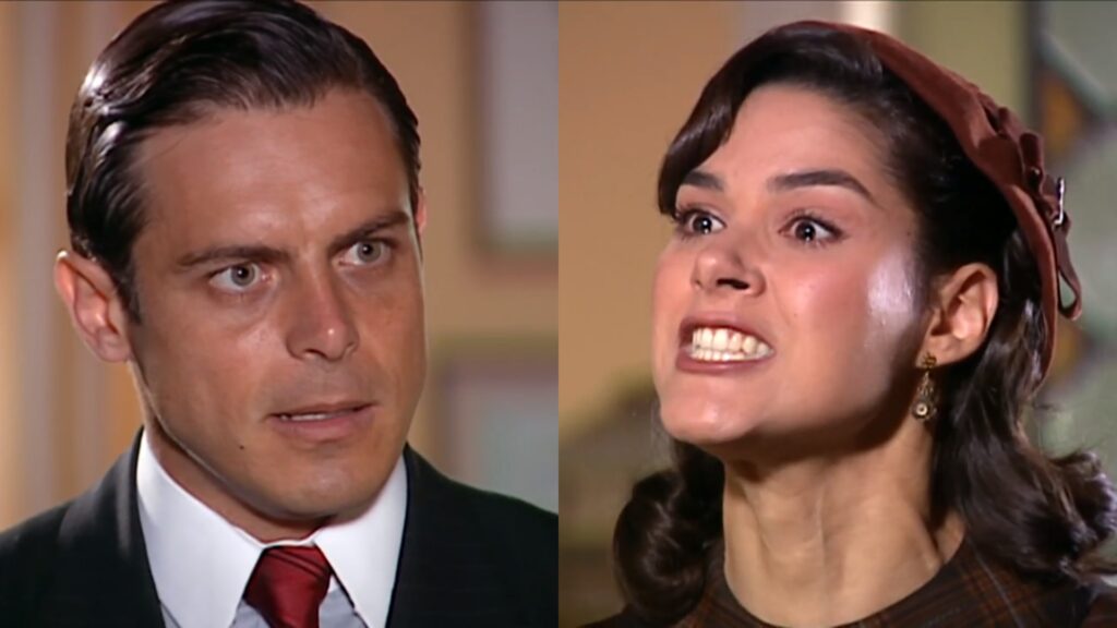 Raul (Luigi Baricelli) e Dalila (Fernanda Machado) de Alma Gêmea