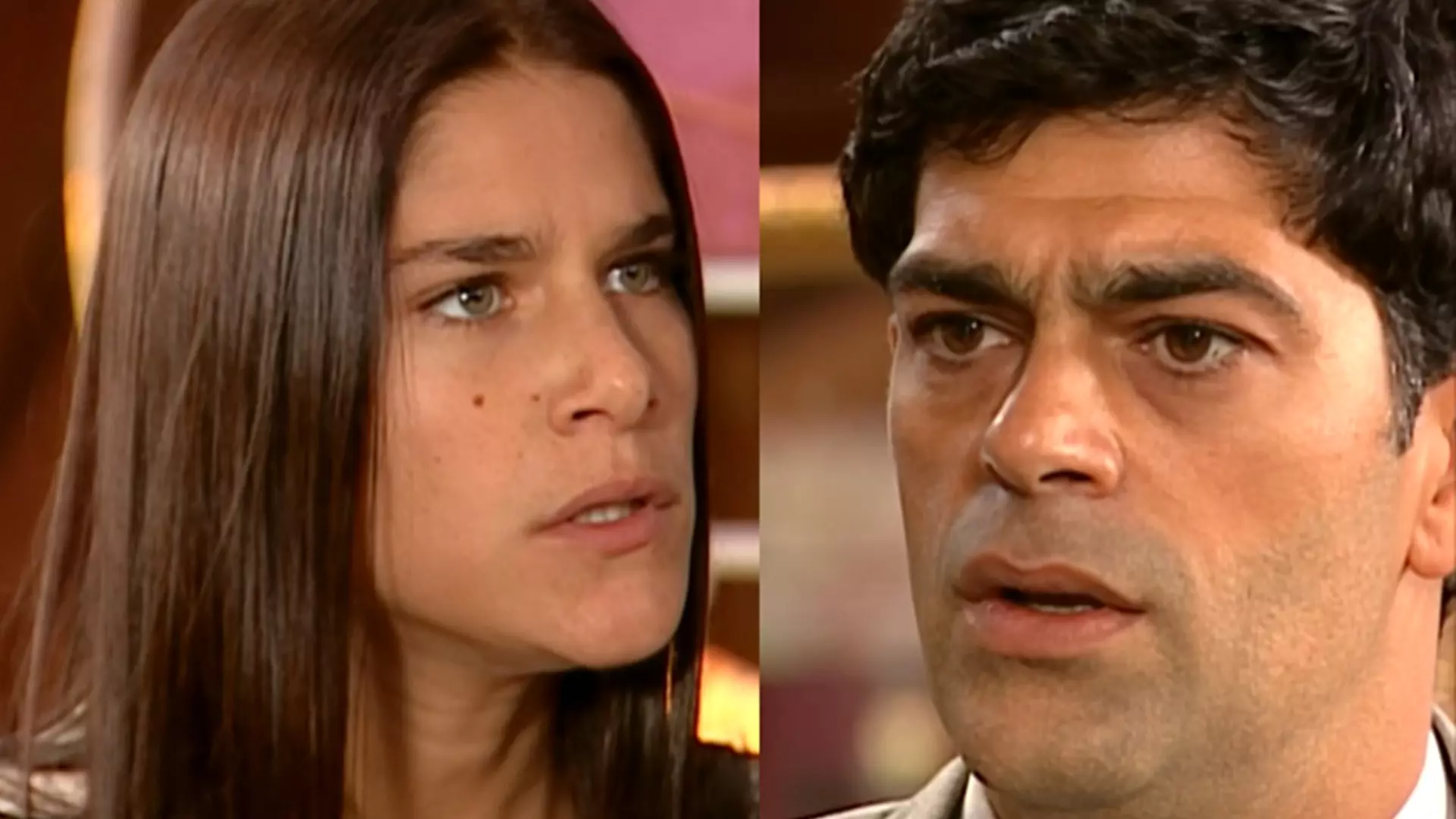 Serena (Priscila Fantin) e Rafael (Eduardo Moscovis) de Alma Gêmea
