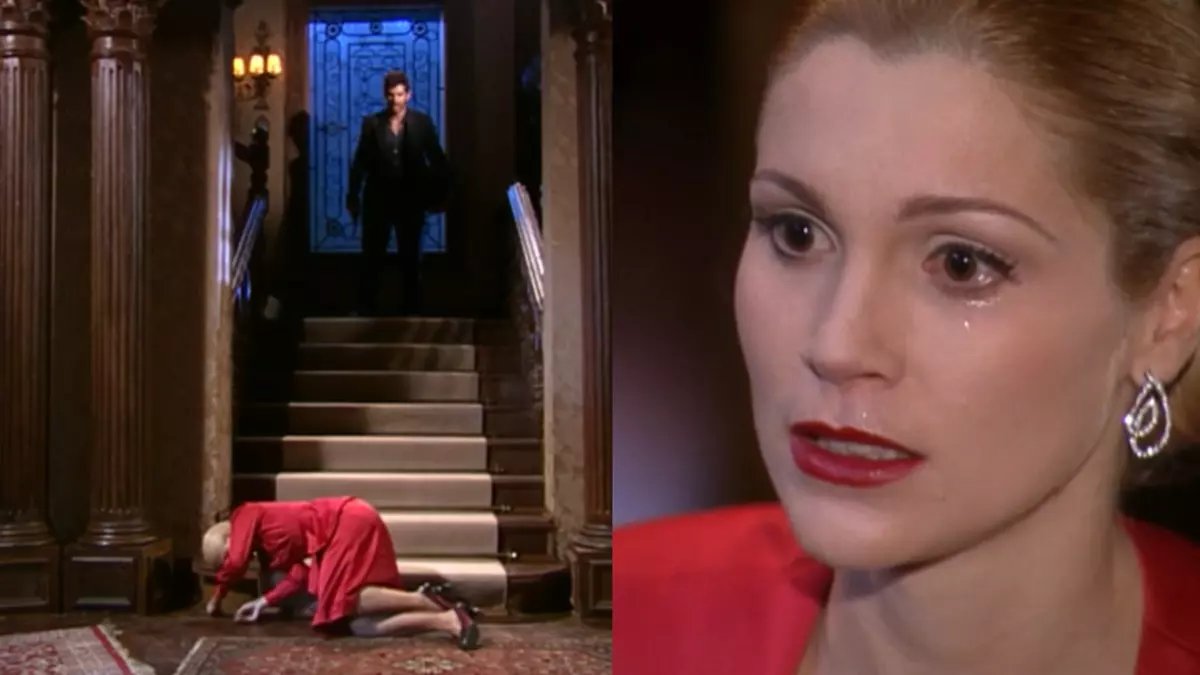 Cristina (Flávia Alessandra) e Guto (Alexandre Barillari) de Alma Gêmea