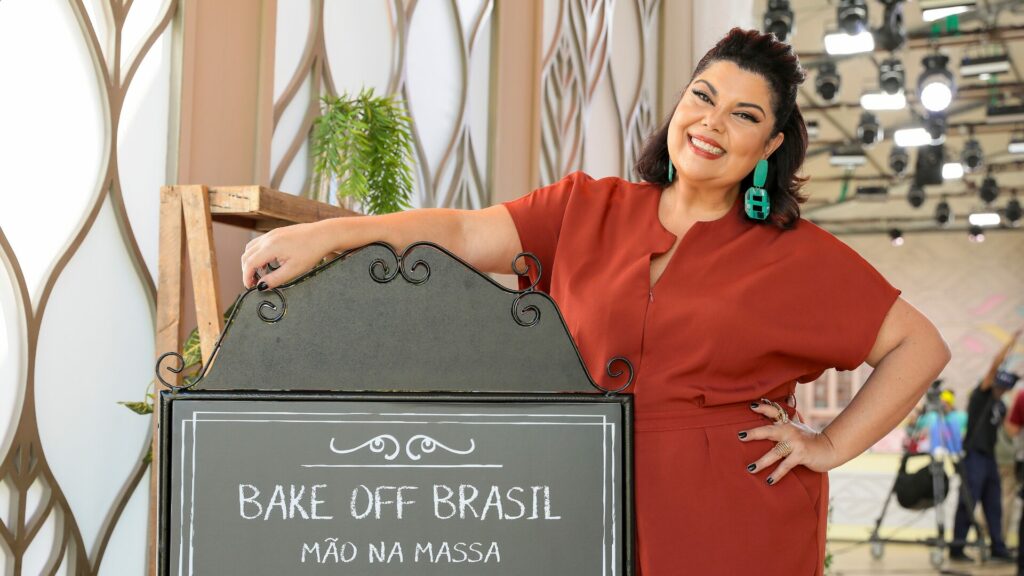A apresentadora Fabiana Karla
