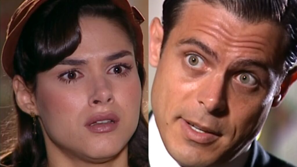Dalila (Fernanda Machado) e Raul (Luigi Baricelli) de Alma Gêmea