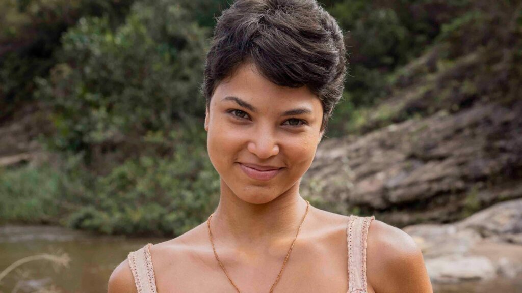 Margaridinha (Heloísa Honein) em No Rancho Fundo