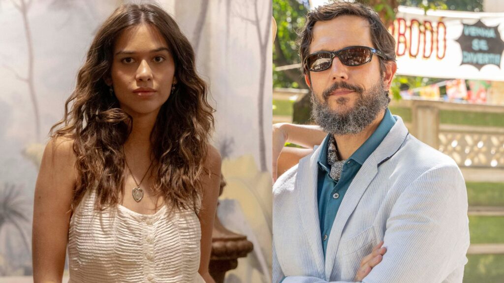 Mariana (Theresa Fonseca) e Egídio (Vladimir Brichta) em Renascer